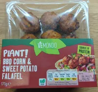 BBQ Corn Sweet Potato Falafel