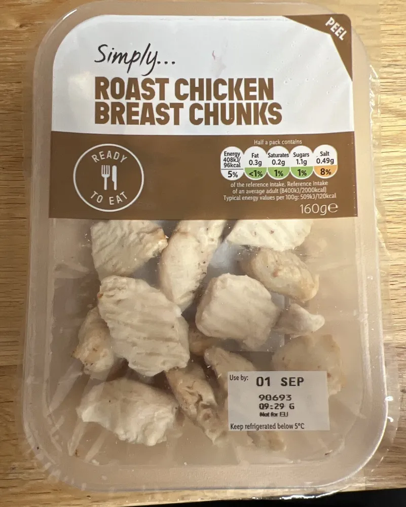 Roast Chicken Breast Chunks