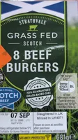 Grass Fed Beef Burgers
