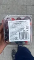Grapes, Strawberries and Blueberries