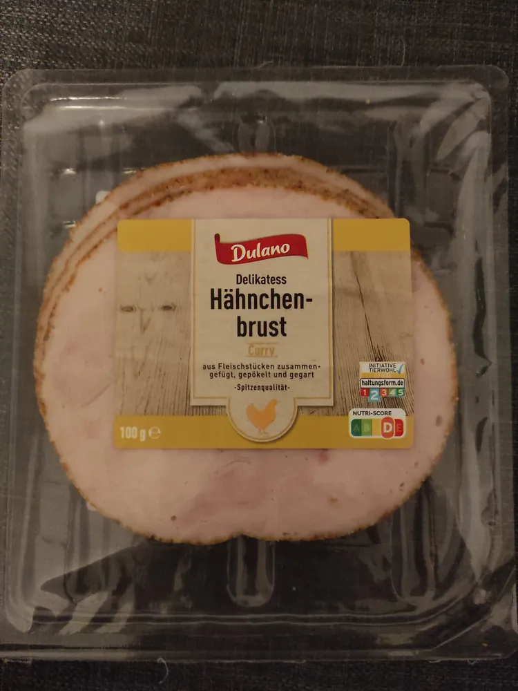 Hähnchenbrust mit Curry