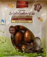 Gefüllte Schokoladen-Eier