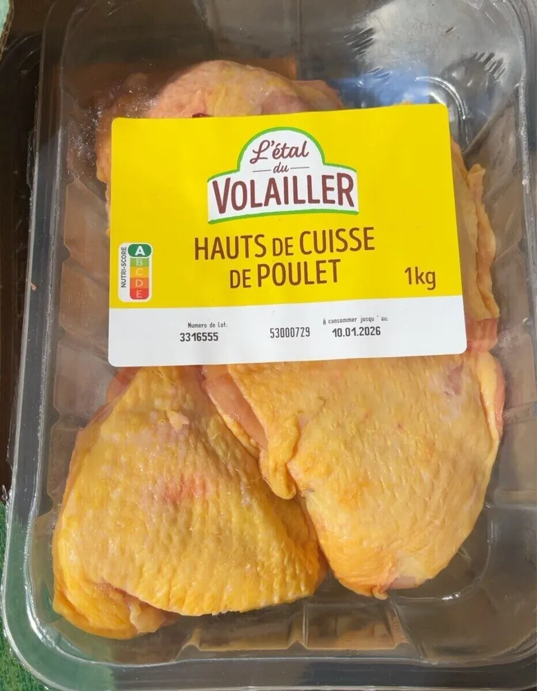 Haut de cuisse de poulet