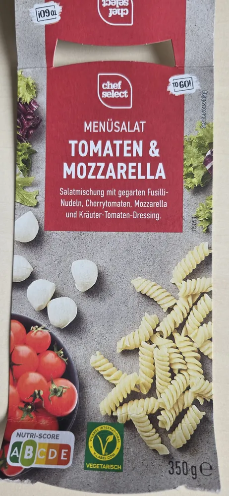 Menüsalat Tomaten & Mozzarella