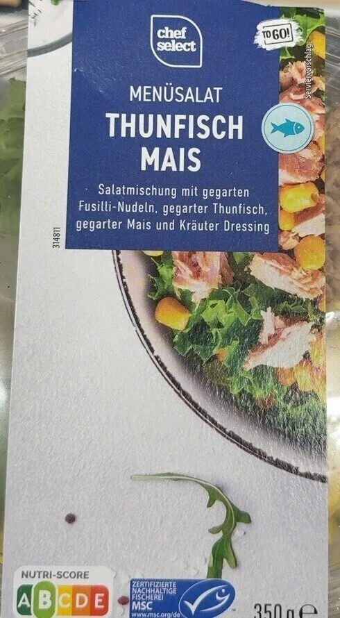 MENÜSALAT THUNFISCH MAIS