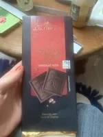 Chocolat 70% cacao chocolat noir
