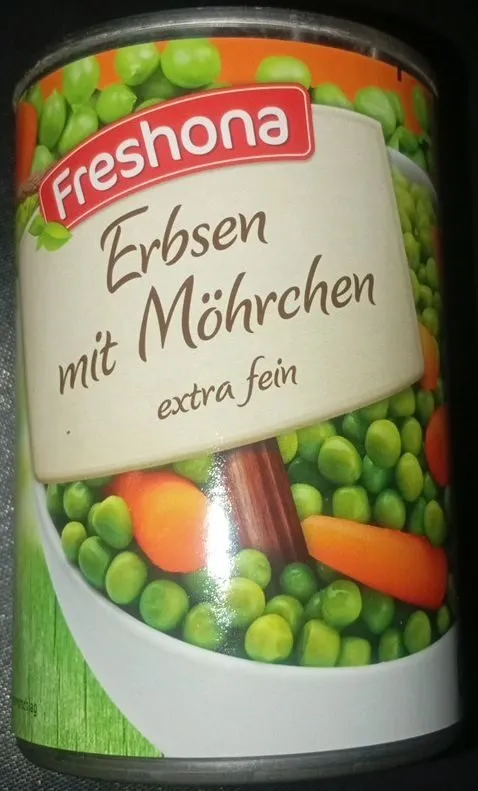 Erbsen mit Möhrchen