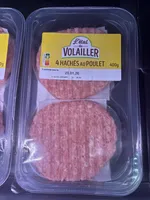 4 hachés au poulet
