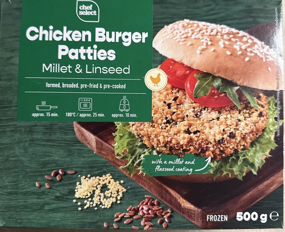 hähnchenburger patties