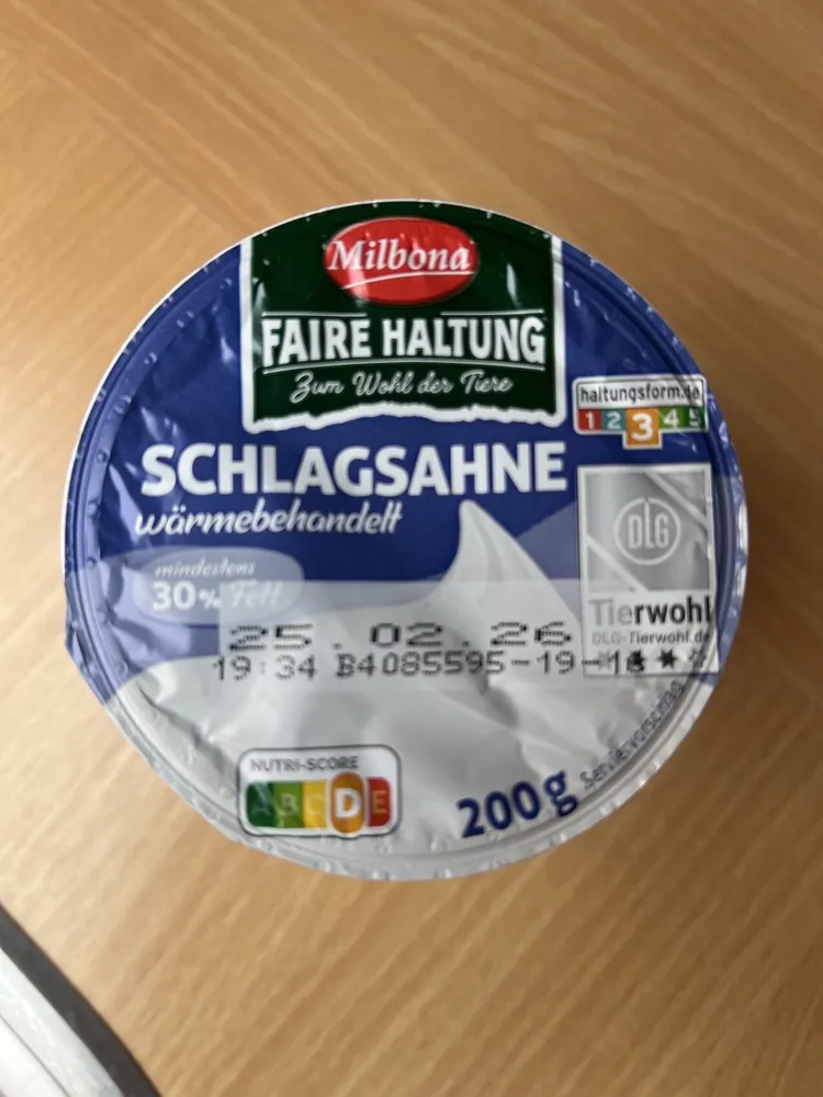 Schlagsahne