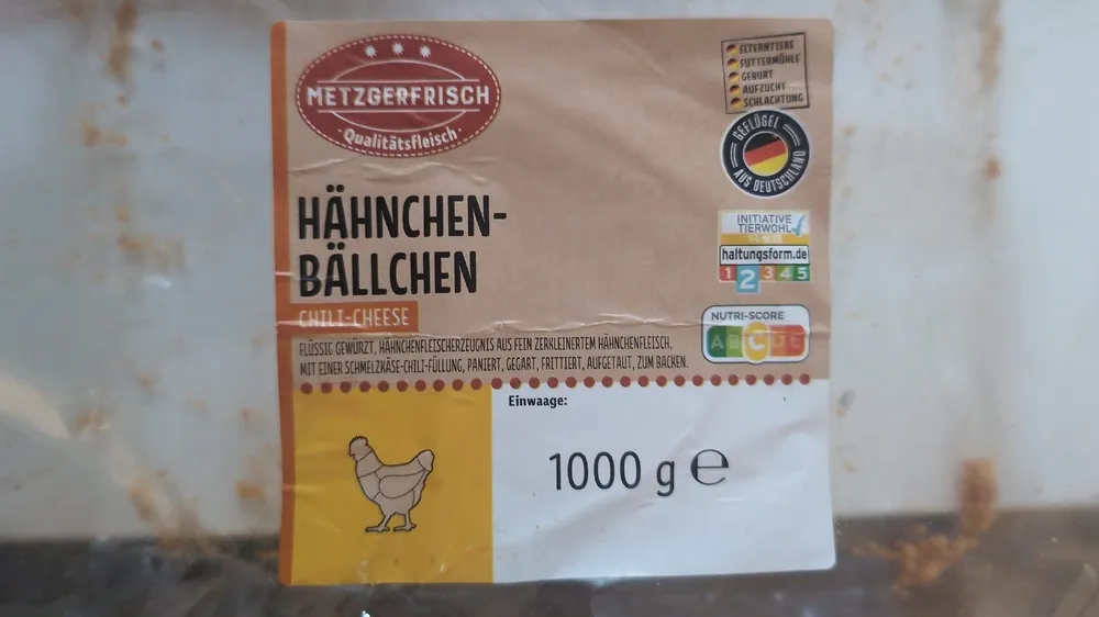 Hähnchenbällchen Chilli Cheese