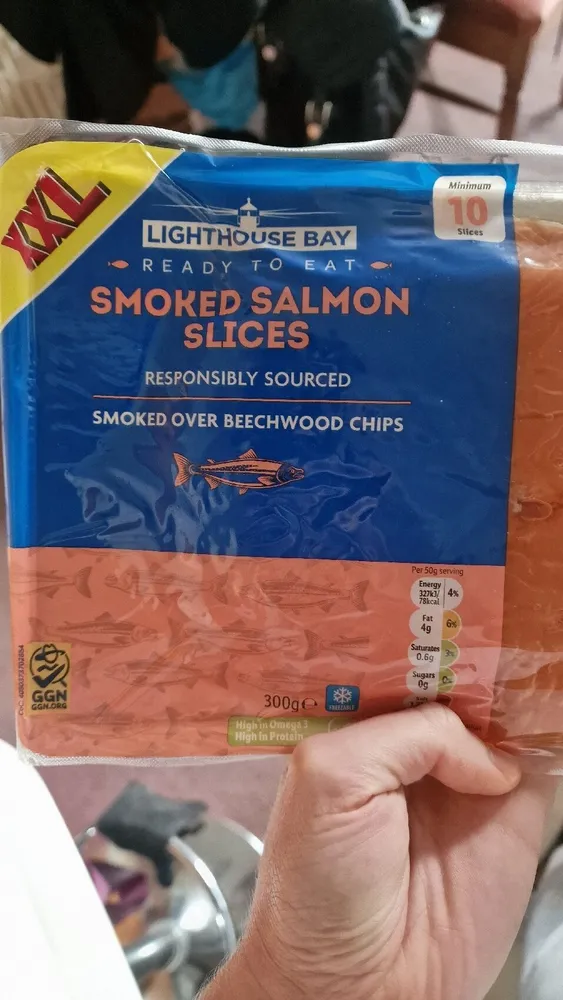 Sliced Norwegian Smoked Salmon