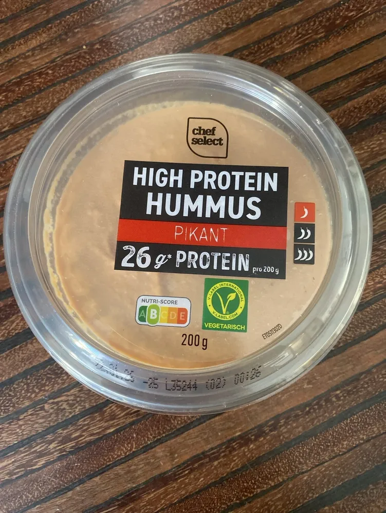 HIGH PROTEIN HUMMUS PIKANT