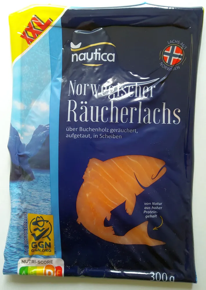 Norwegischer Räucherlachs