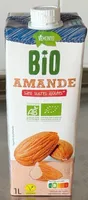 Bio amande sans sucre ajoutés