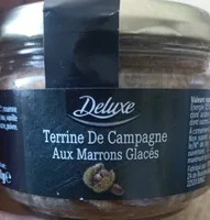 Terrine de campagne aux marrons glacés