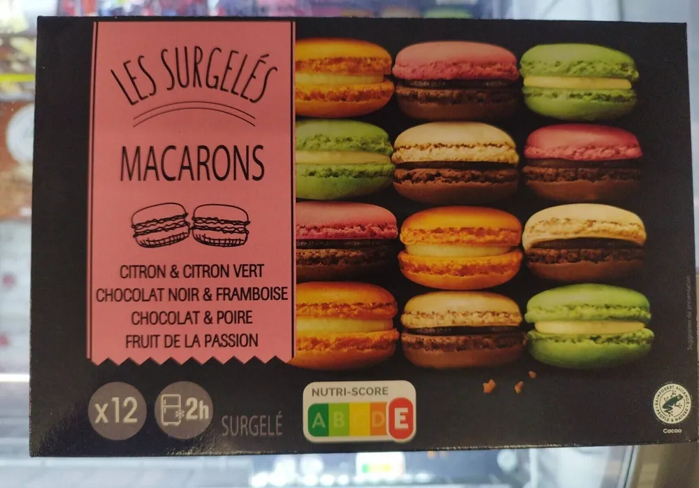 Macaron surgelés