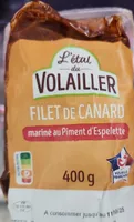 FILET DE CANARD mariné au Piment d'Espelette