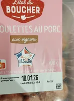 Boulettes de porc aux oignons