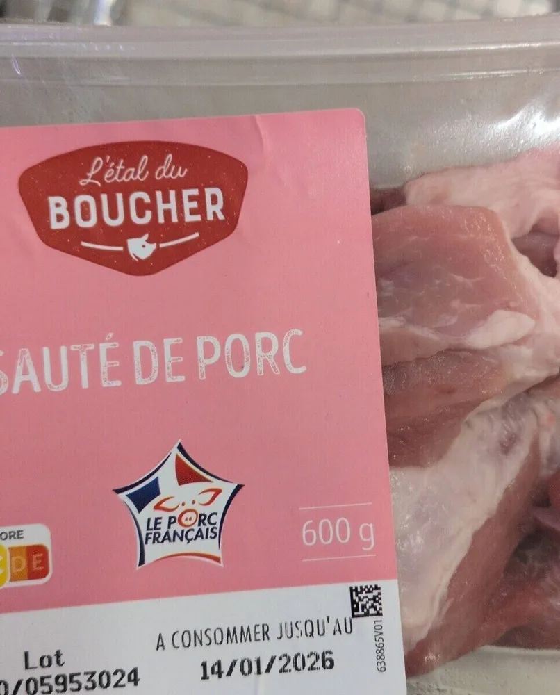 Sauté de porc