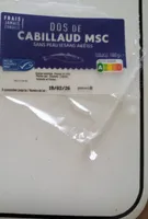 Dos de cabillaud