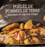 POÊLÉE DE POMMES DE TERRE shiitakés et oignons rouges