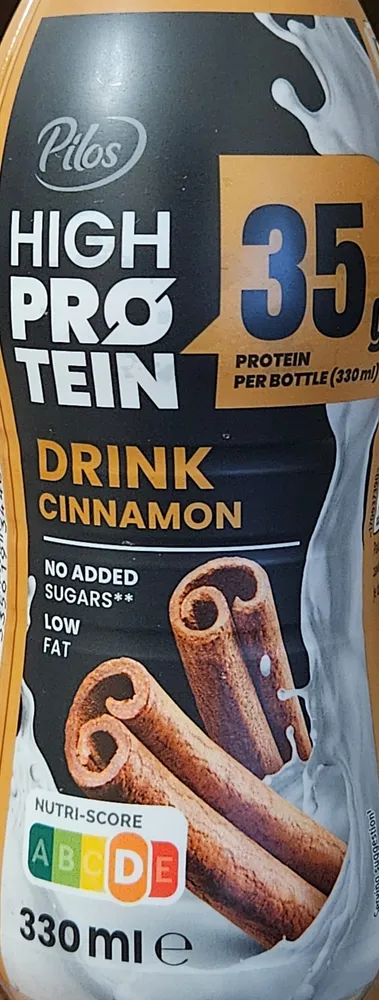 High Protein Drink Cinnamon