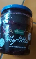 Myrtilles allégée en sucre