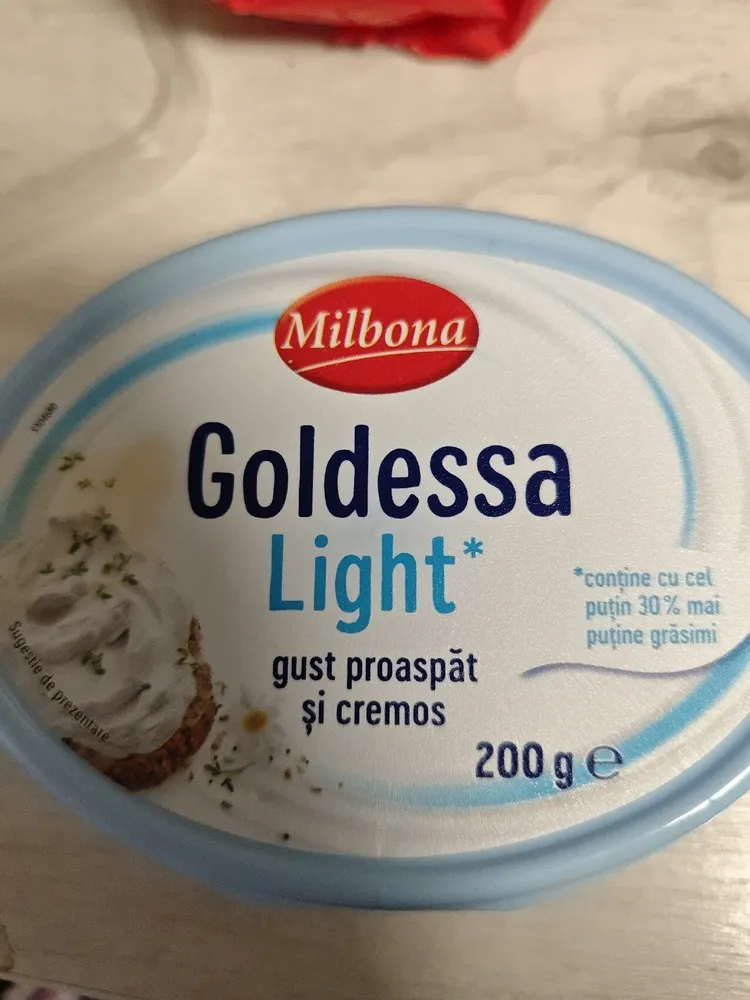 Goldessa Light gust proaspăt și cremos