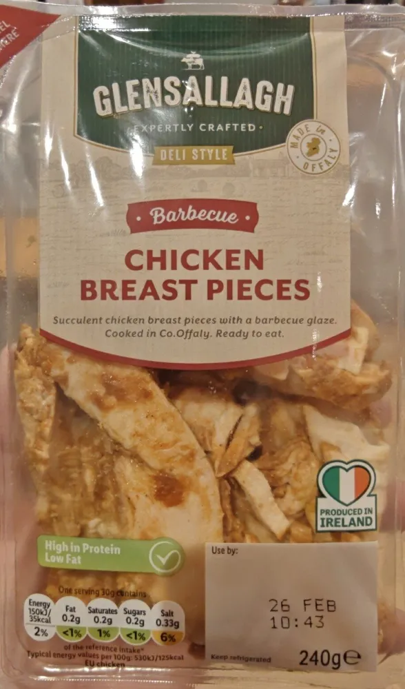 Barbecue Chicken Breast Pieces