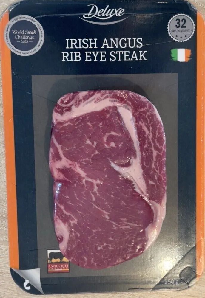 Irisches Angus Rib Eye Steak