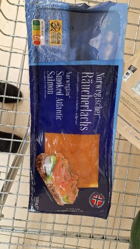 geräucherter Lachs