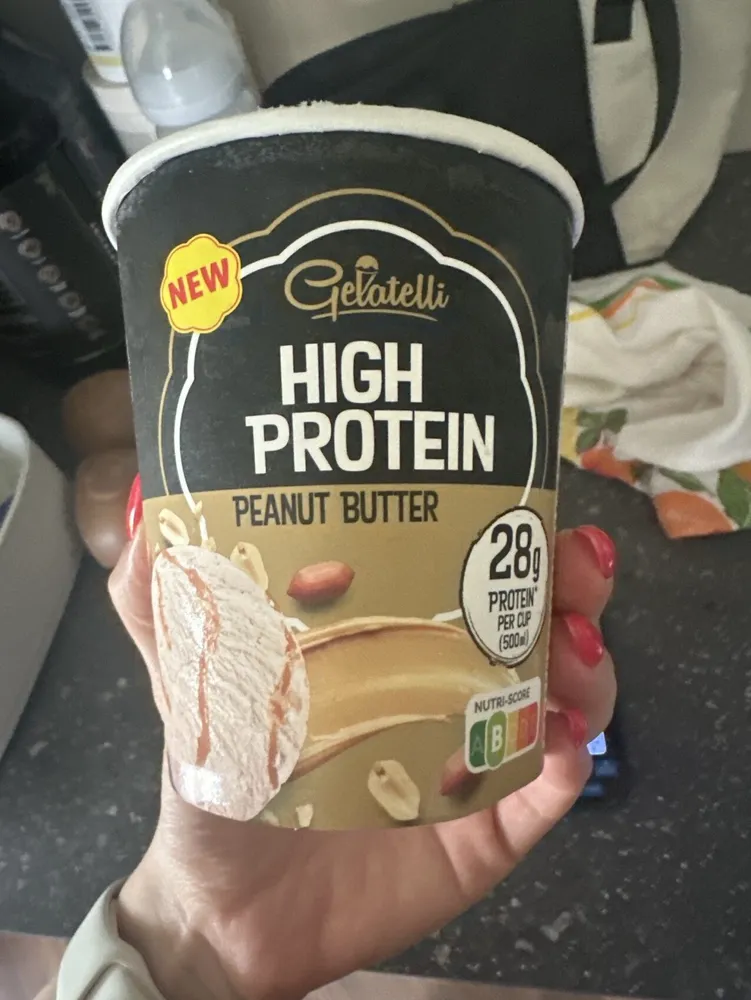 High Protein Peanut butter ice cream