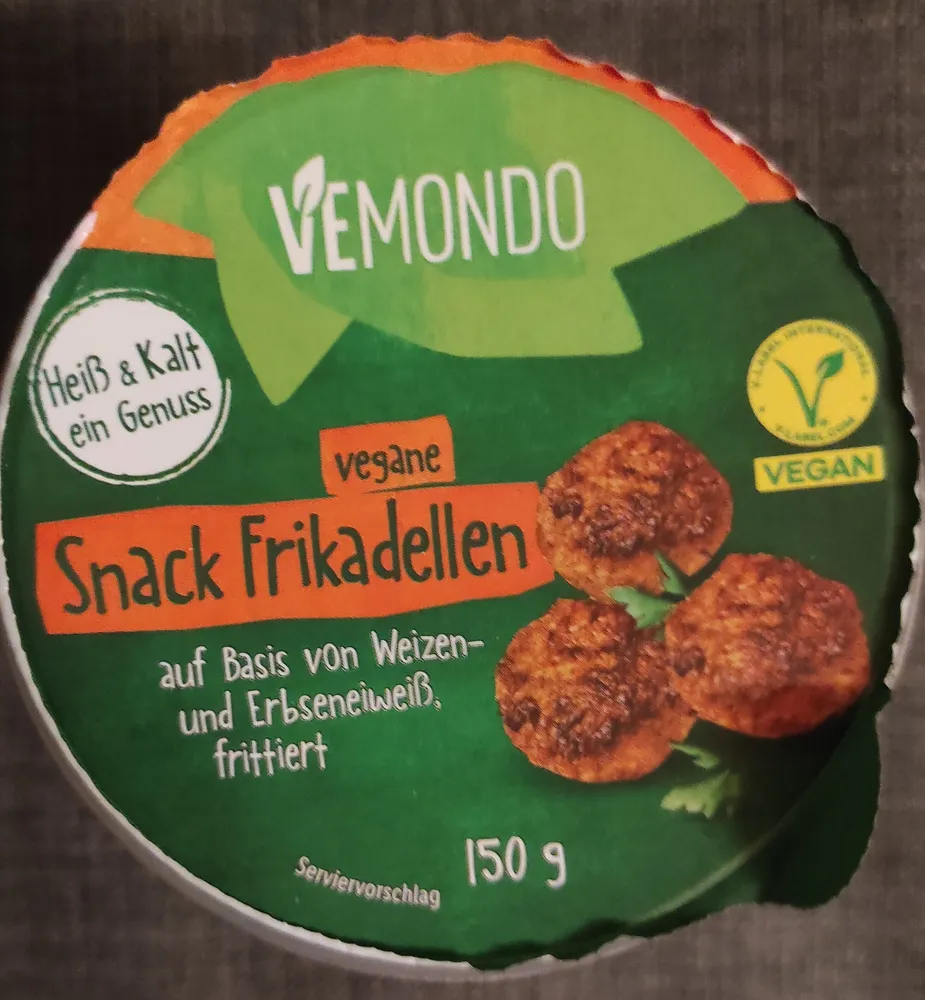 Vegane Snack Frikadellen