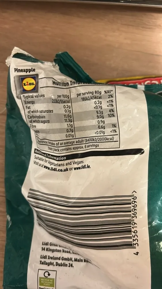 PINEAPPLE CHUNKS