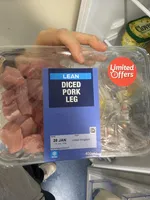 Lean Diced Pork Leg