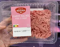 Viande hachée porc et boeuf