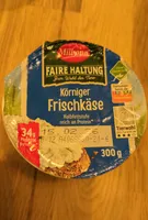 Körniger Frischkäse Halbfettstufe