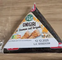 Onigiri saumon cuit teriaki