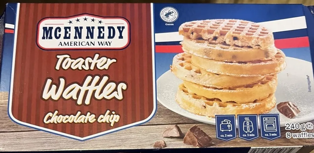 Toaster Waffles Chocolate chips
