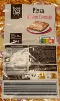 Pizza jambon fromage