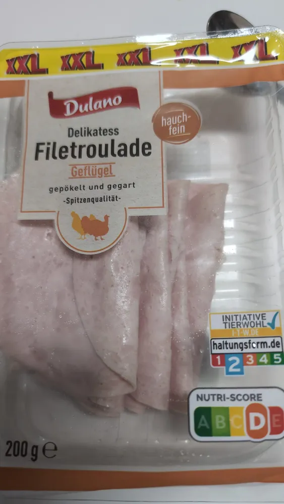 Delikatess Filetroulade Geflügel