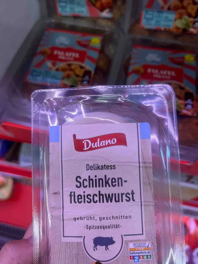Delikatess Schinkenfleischwurst