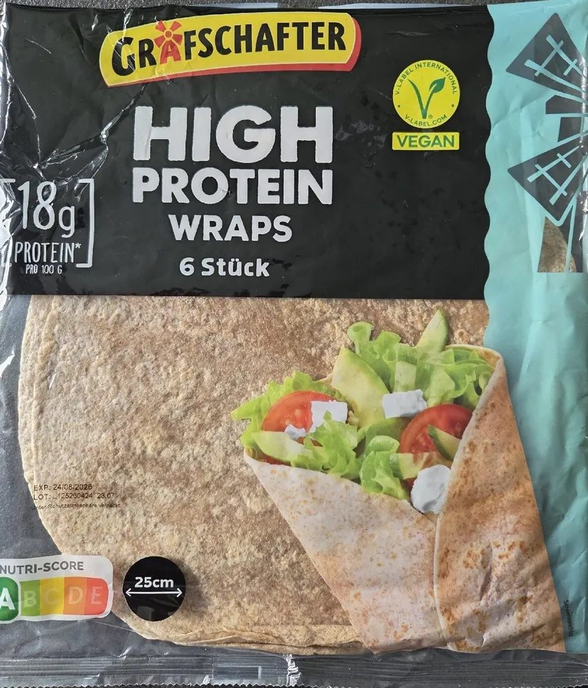 High Protein Wraps