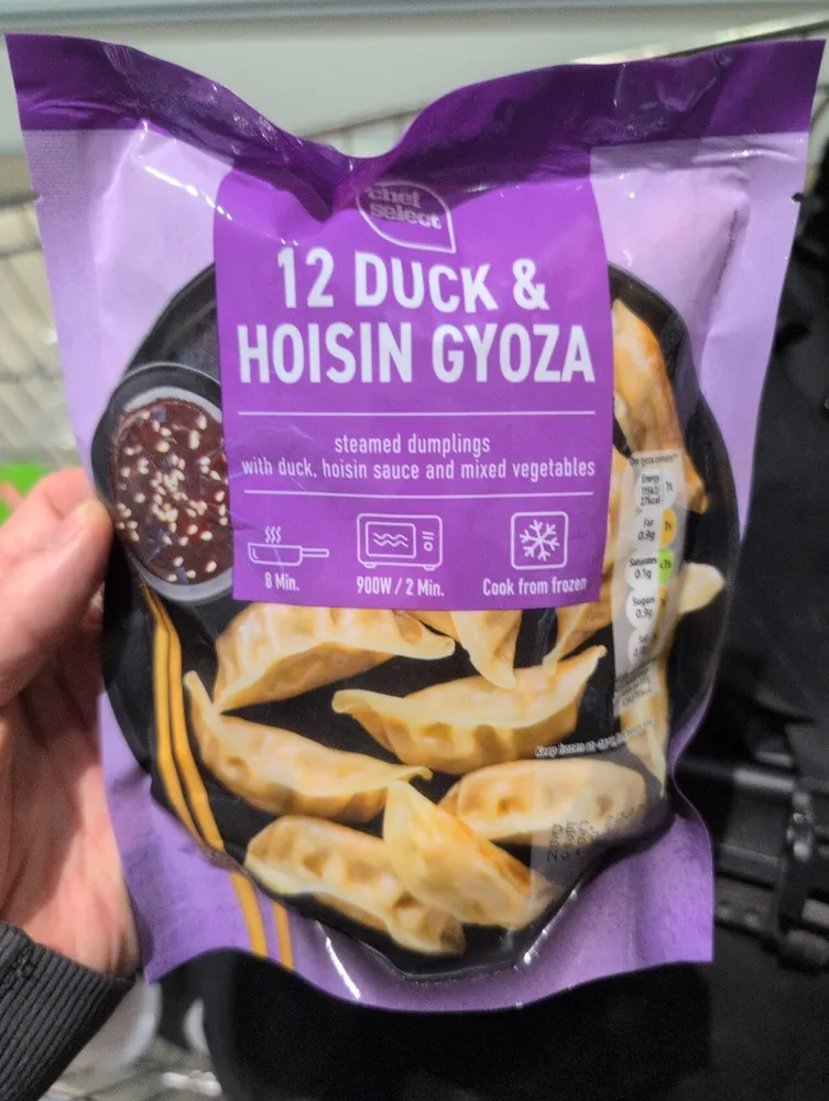 12 Duck & Hoisin Gyoza