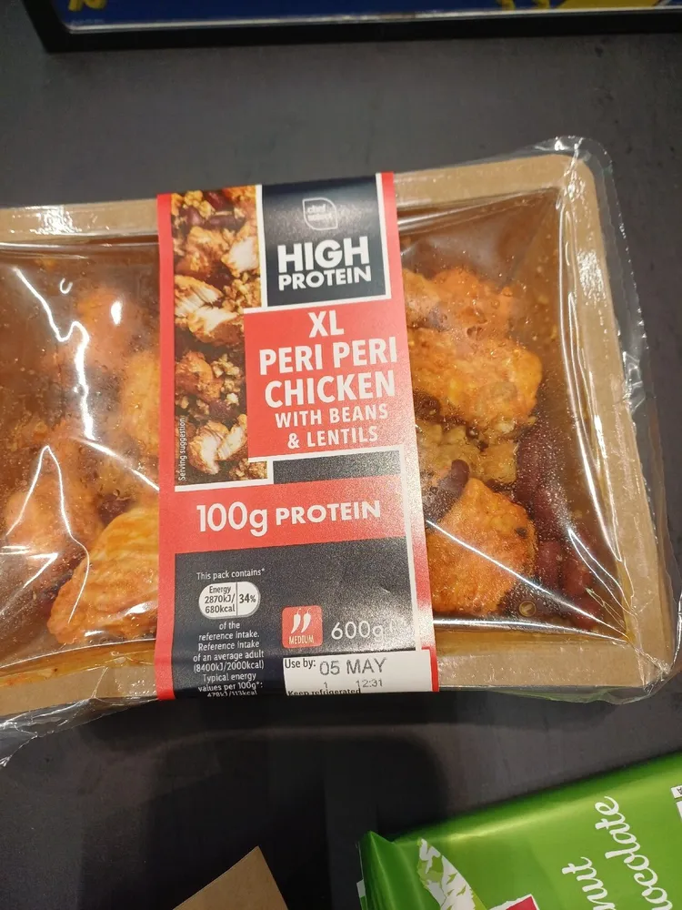 XL Peri Peri Chicken with Beans & Lentils