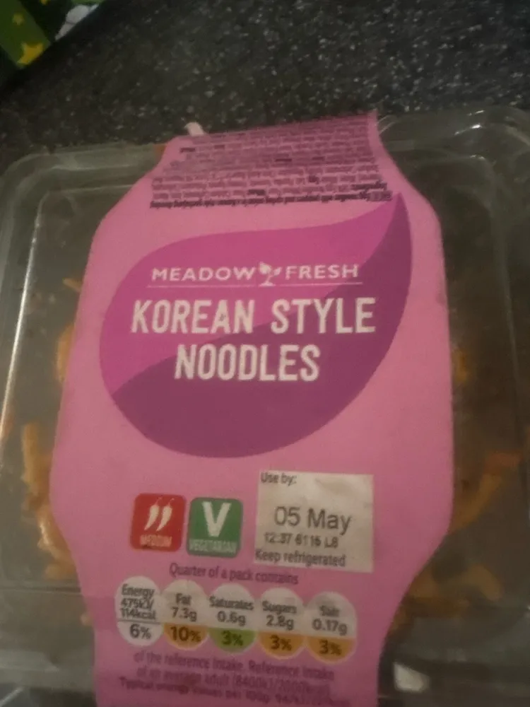 Korean Style Noodles