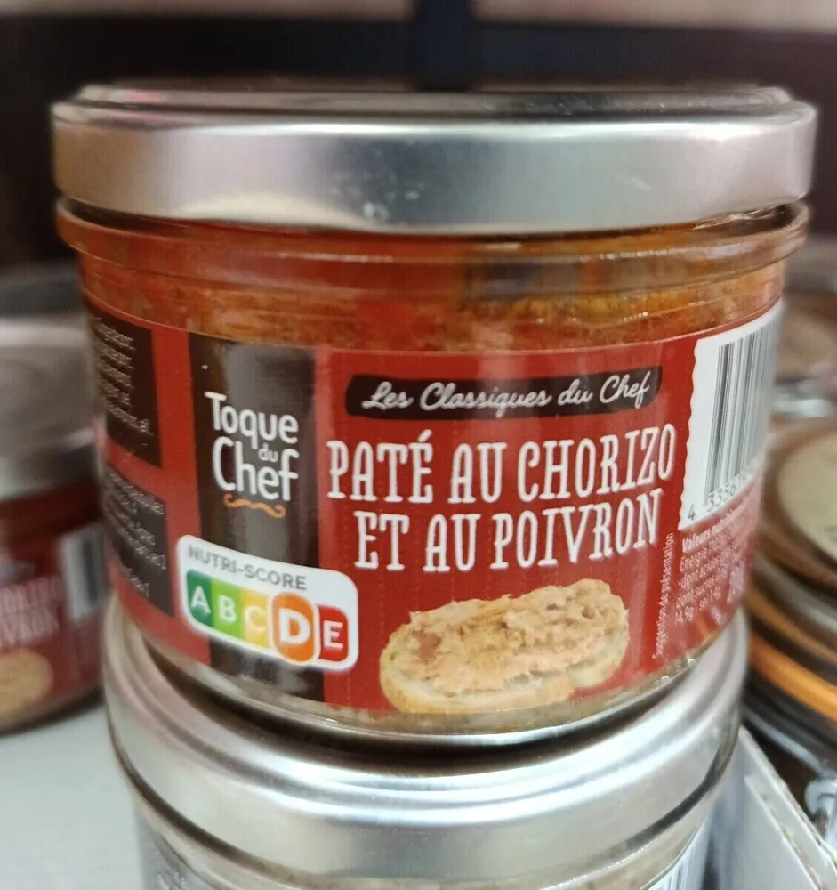 Pâté au chorizo et au poivron