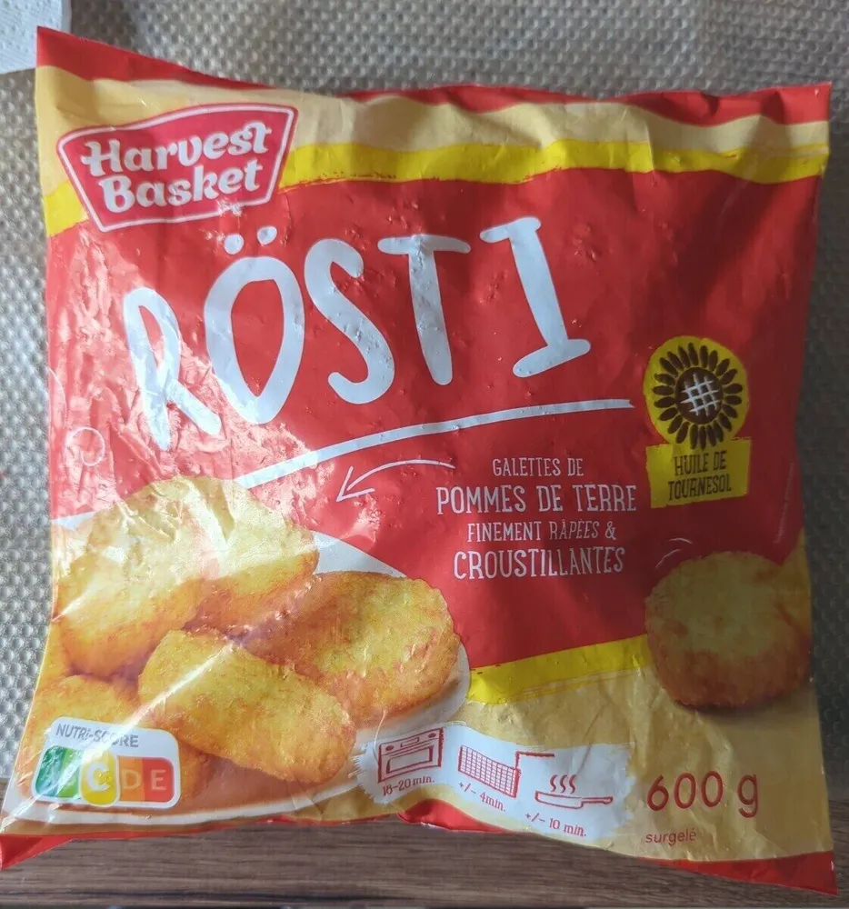 Rösti - Galettes de pommes de terre m
