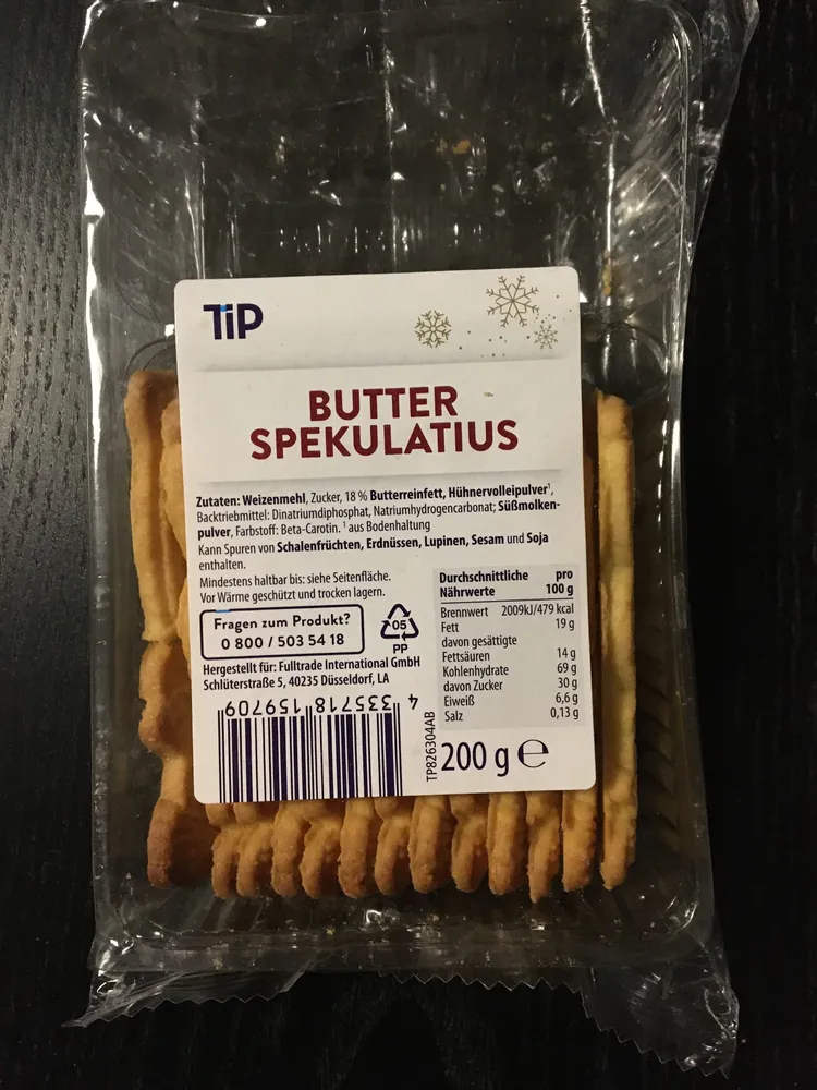 Butterspekulatius